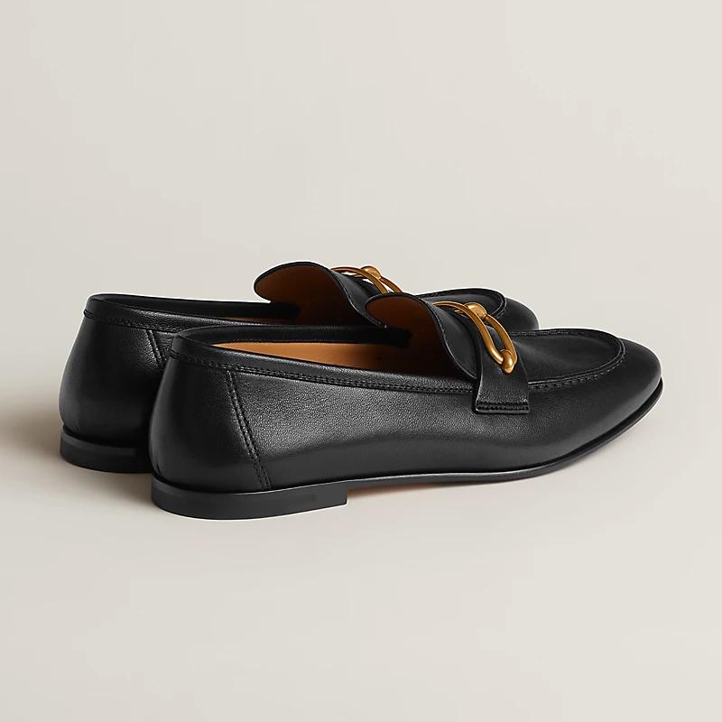 Giày Hermes Colette Loafer Nữ Đen